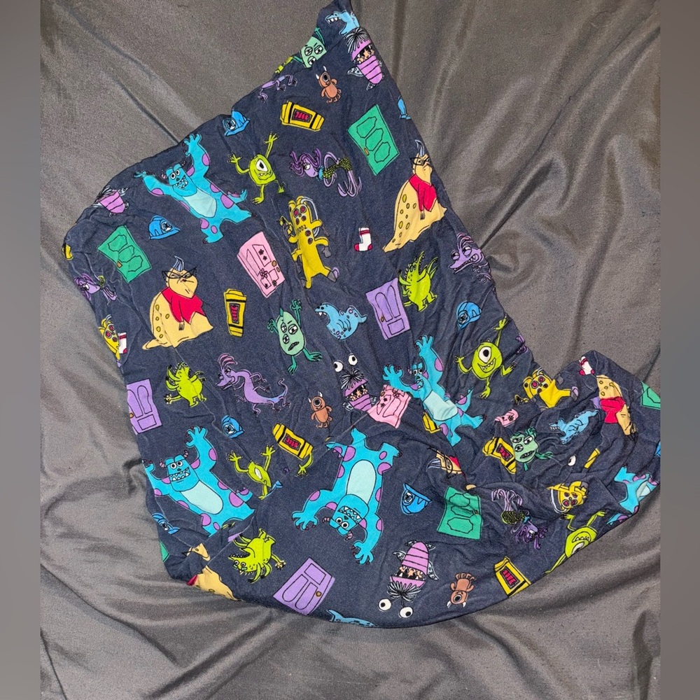 Little Sleepies OG Monsters Inc Crib Sheet